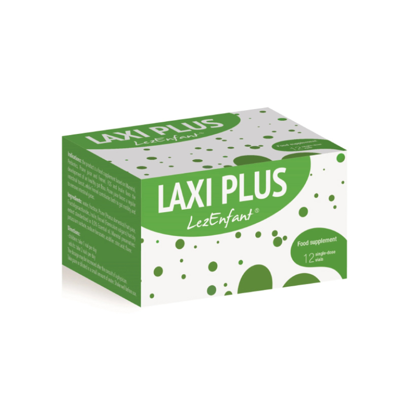 Thực phẩm hỗ trợ tiêu hóa Laxi Plus Lezenfant | Hộp 12 lọ x 10 ml