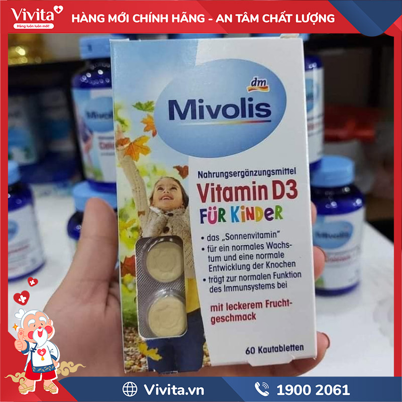 lưu ý khi dùng mivolis vitamin d3 fur kinder