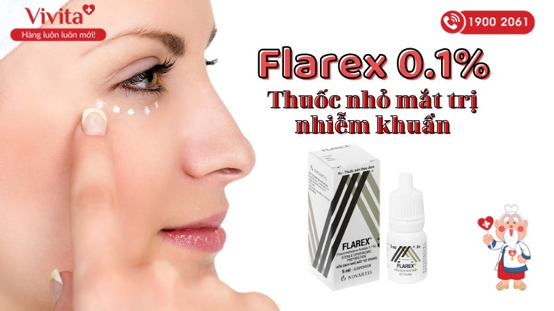 Flarex 0.1% là thuốc gì?