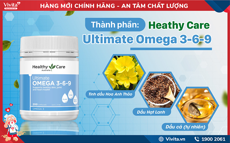 thành phần healthy care ultimate omega