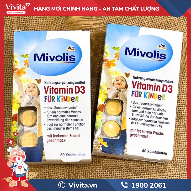 ưu điểm mivolis vitamin d3 fur kinder