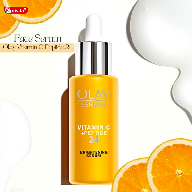 Vitamin C bôi mặt Olay phù hợp cho làn da khô hoặc da dầu, được điều chế với các thành phần mạnh mẽ như Vitamin C, Vitamin B và Axit Lactic.