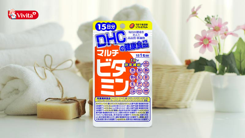 Viên uống Vitamin tổng hợp DHC Nhật Bản là một trong những sản phẩm nổi tiếng của thương hiệu DHC. Sản phẩm hỗ trợ tăng cường sức khỏe hệ miễn dịch, duy trì sức khỏe dẻo dai, ăn ngon và ngủ sâu giấc, phục hồi thể trạng sau ốm một cách hiệu quả.