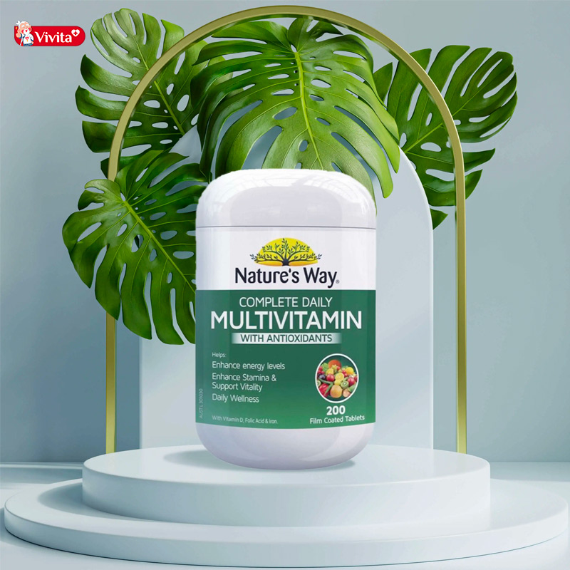 Vitamin cho người mới ốm dậy Nature’s Way Complete Daily Multivitamin