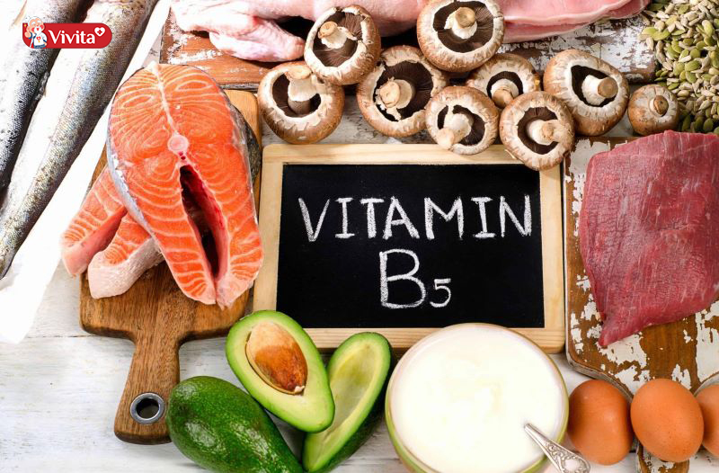 vitamin tan trong nước vitamin B5