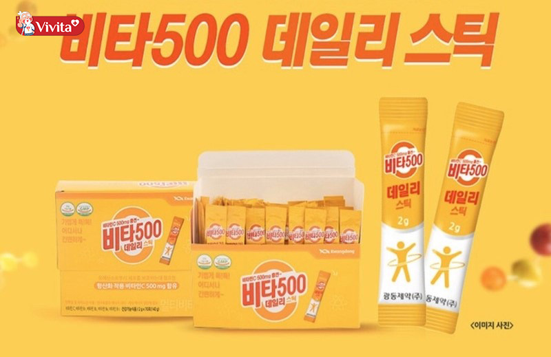 Stick Vitamin C 500mg Kwangdong của Hàn QUốc