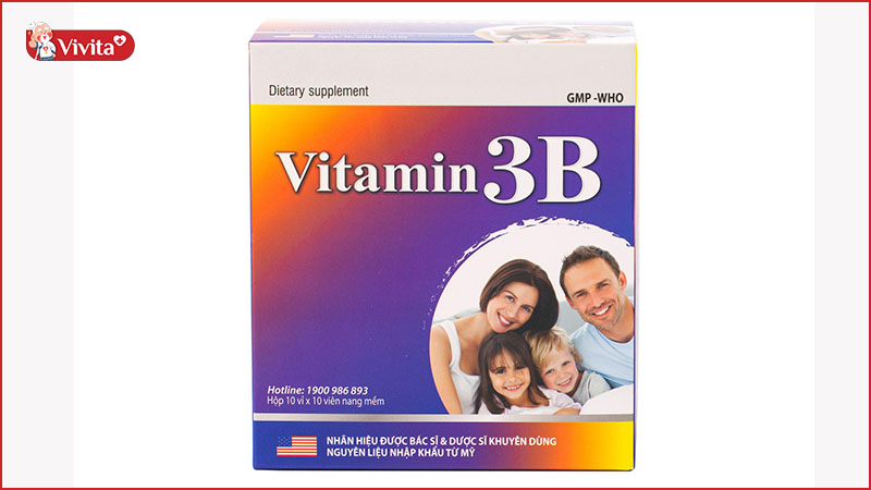 Vitamin 3B USA Pharma Nhập Khẩu Mỹ