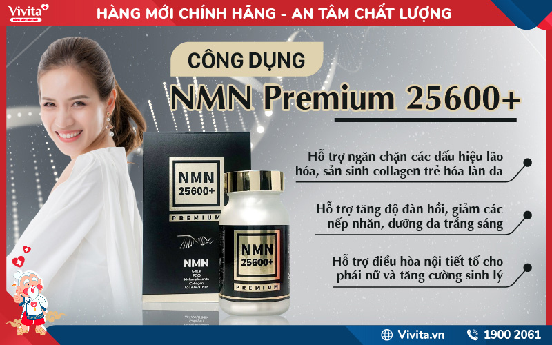 công dụng nmn premium 25600+