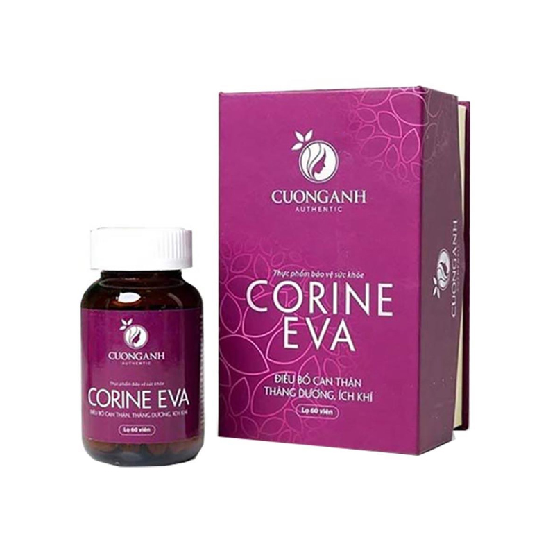 Viên Uống Corine Eva Hỗ Trợ Se Khít Âm Đạo | Lọ 60 Viên