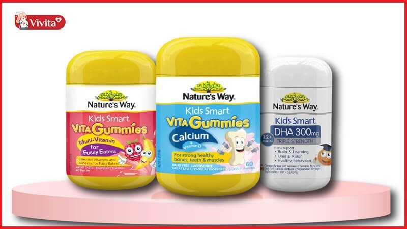Kẹo vitamin Nature's Way Multivitamin For Fussy Eaters