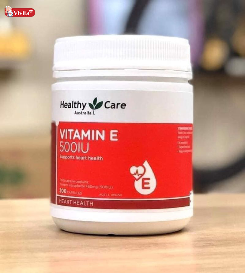 vitamin E của Úc 500 UI Healthy Care
