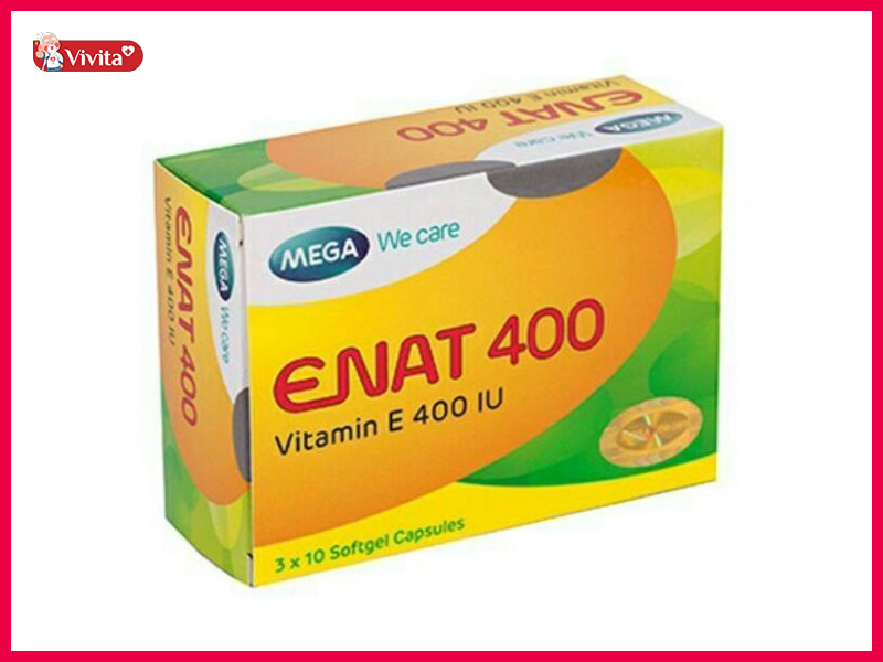 vitamin E vàng Enat 400
