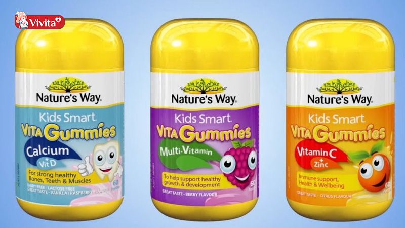 Kẹo dẻo vitamin C Nature’s Way Vita Gummies Vitamin C