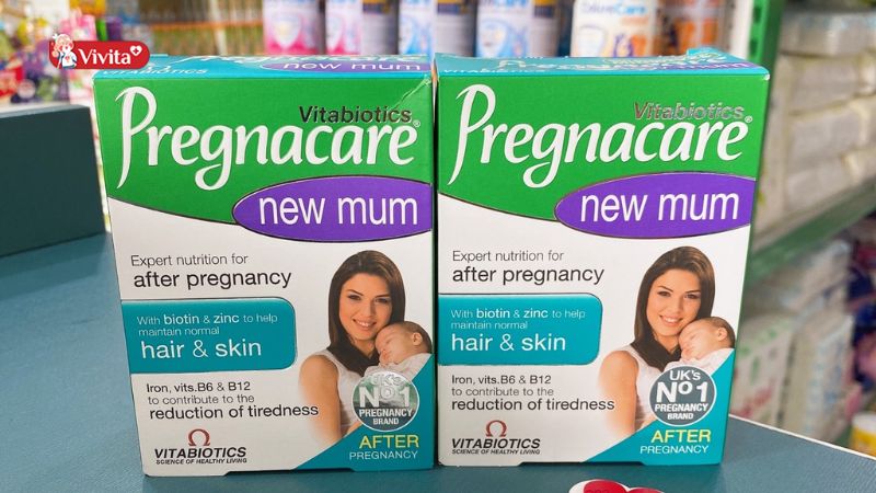 Vitamin tổng hợp sau sinh Pregnacare New Mum