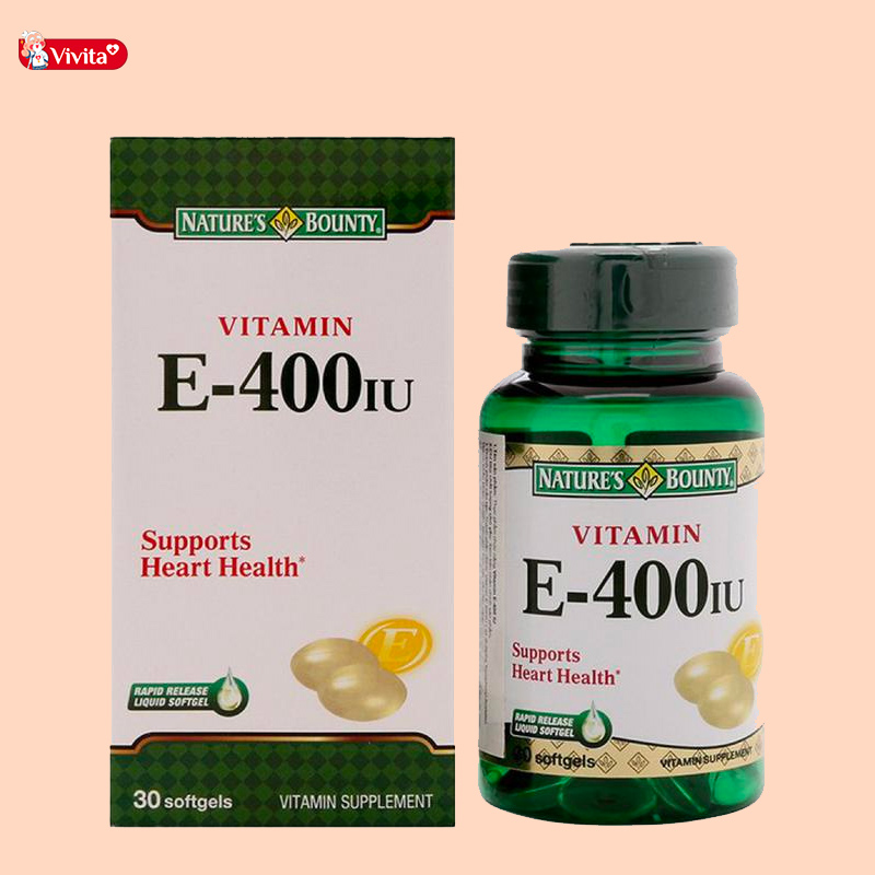 Vitamin E 400 IU Nature’s Bounty là sản phẩm thuộc thương hiệu Nature’s Bounty tại Mỹ. Thương hiệu này đã hoạt động lâu đời, có tên tuổi và độ uy tín cao trên thị trường, được nhiều người tin tưởng sử dụng.