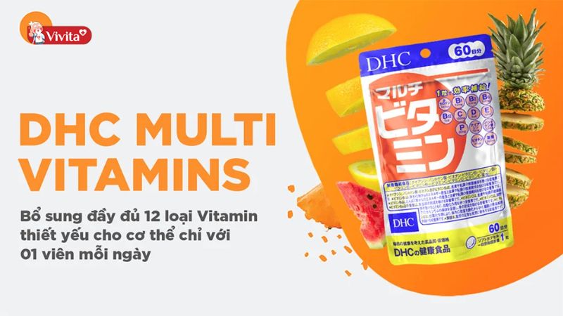 Vitamin tổng hợp của nhật cho cả nam và nữ DHC Multi Vitamin