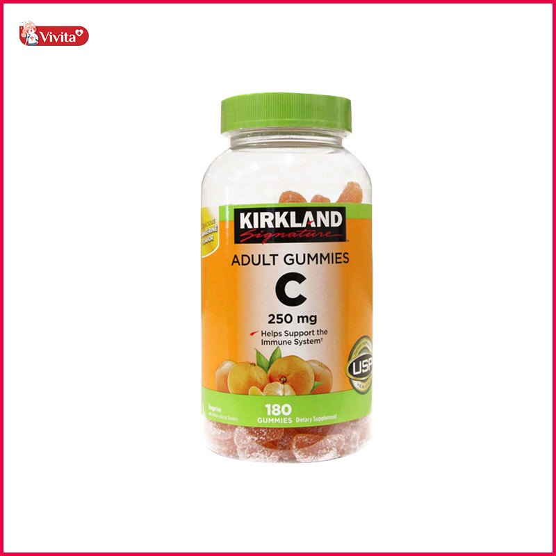 Kẹo dẻo Vitamin C của Mỹ Kirkland Adult Gummies C