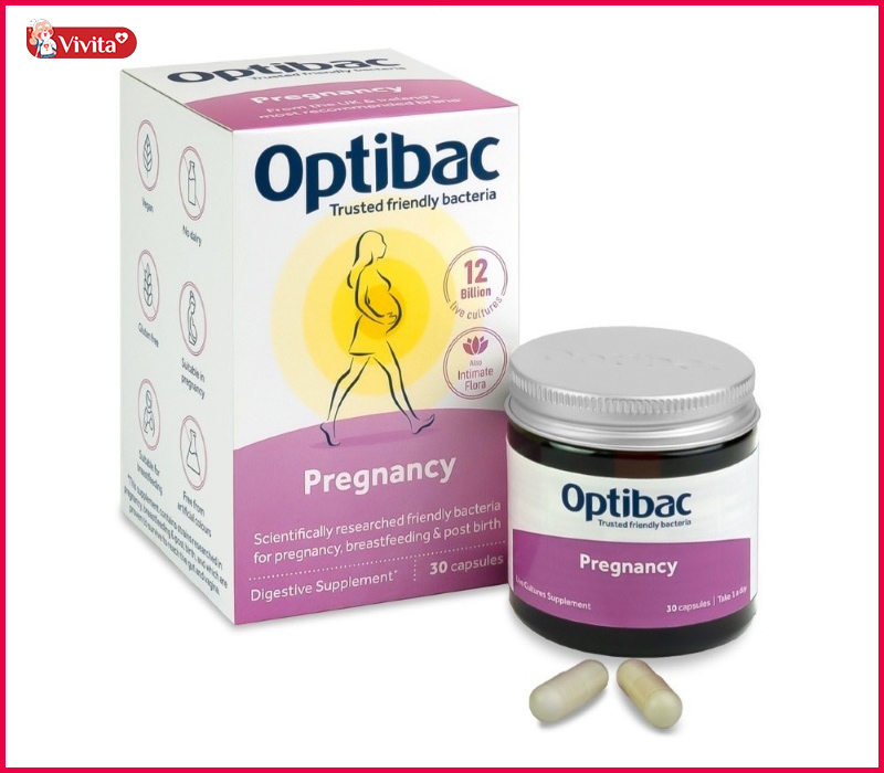 Optibac Probiotic cho bà bầu và mẹ đang cho con bú