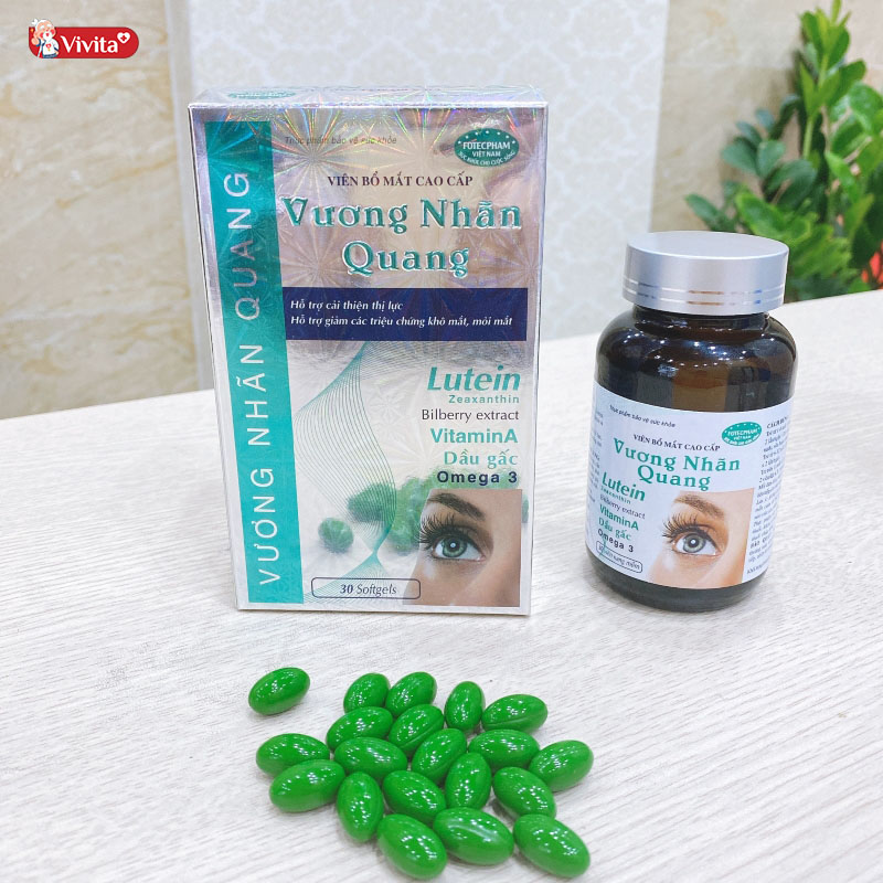Vitamin bổ mắt cho người lớn Vương nhãn quang