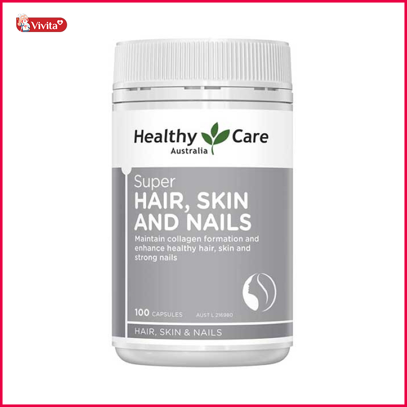 Vitamin tổng hợp chống rụng tóc của Úc Healthy Care Hair Skin Nail