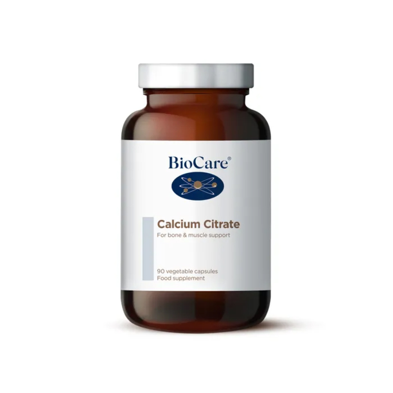 Biocare Calcium Citrate Anh Quốc - Viên Uống Hỗ Trợ Bổ Sung Canxi Hữu Cơ (Hộp 90 Viên)