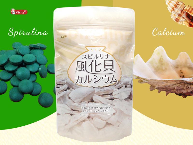 Thực phẩm bổ sung Canxi cho người già Nhật Bản: Tảo Spirulina