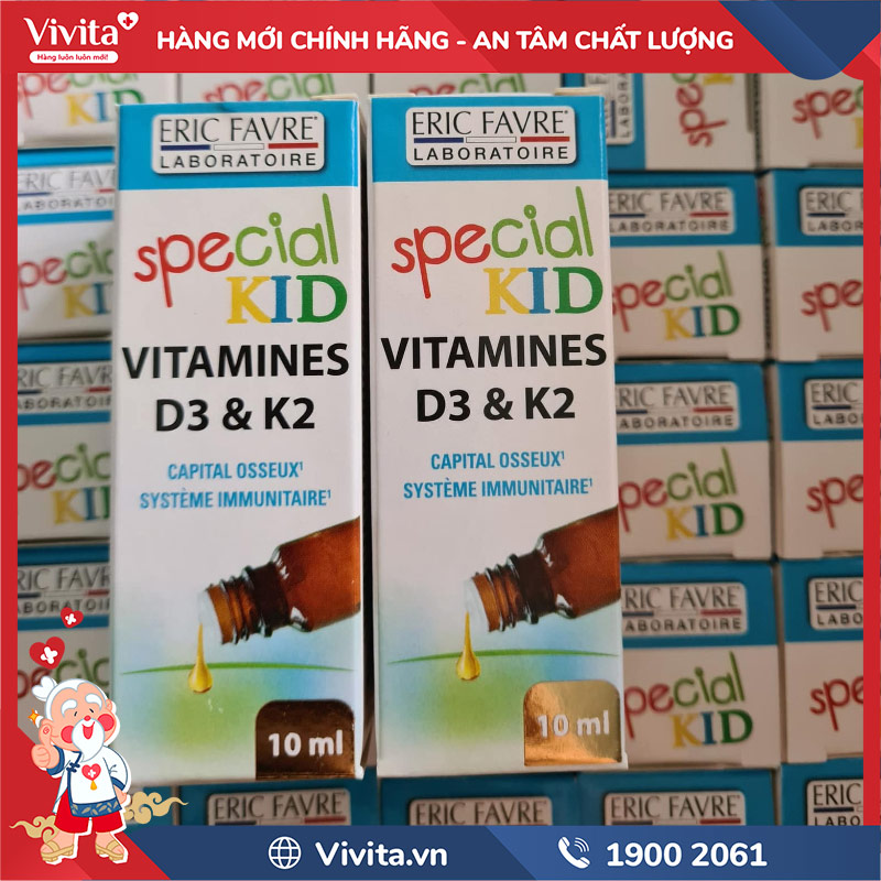 đối tượng sử dụng special kid vitamines d3 et k2