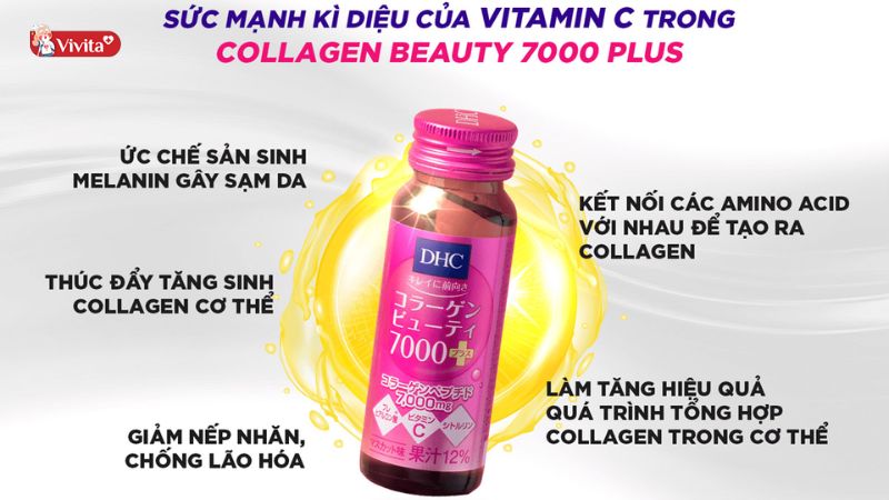 Collagen Nước DHC dưỡng ẩm, ngừa lão hoá