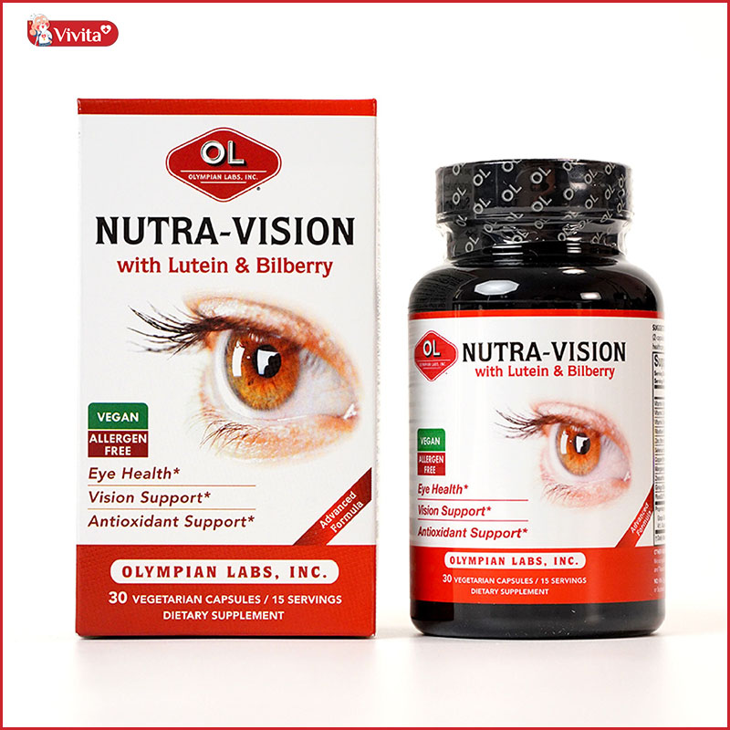 Thuốc bổ mắt cho người cận Nutra Vision Của Mỹ