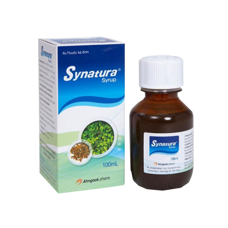 Siro trị nhiễm khuẩn hô hấp Synatura | Chai 100ml