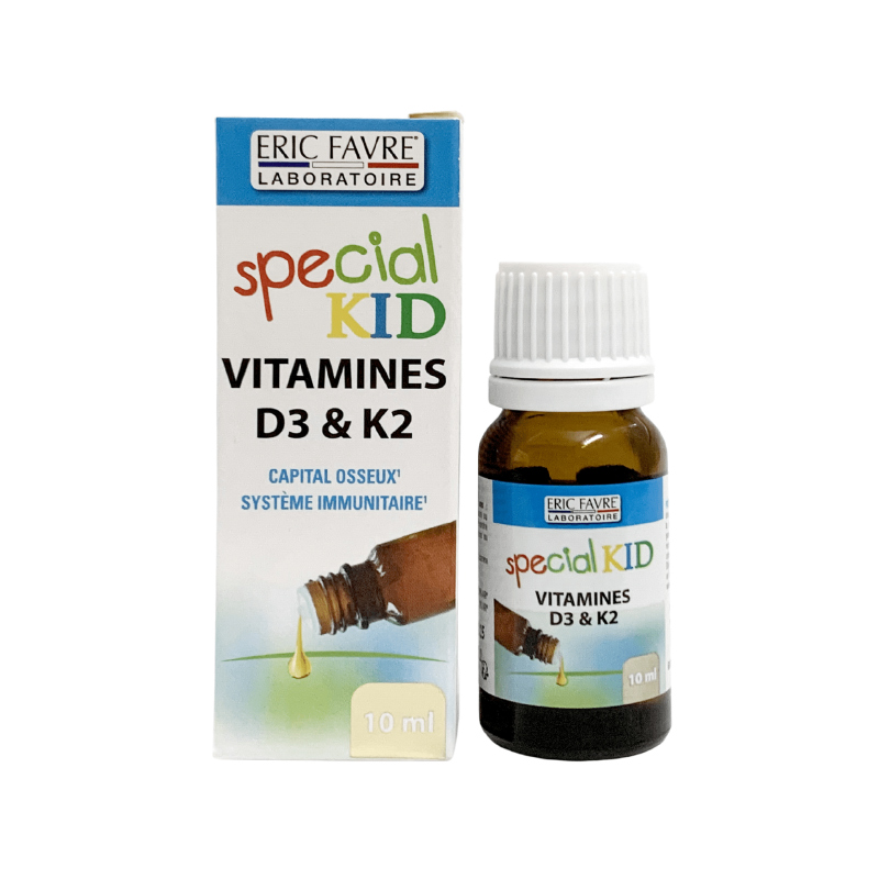 Tinh Dầu Special Kid Vitamines D3 Et K2 Hỗ Trợ Tăng Cường Hấp Thu Canxi Của Pháp| Lọ 10ml