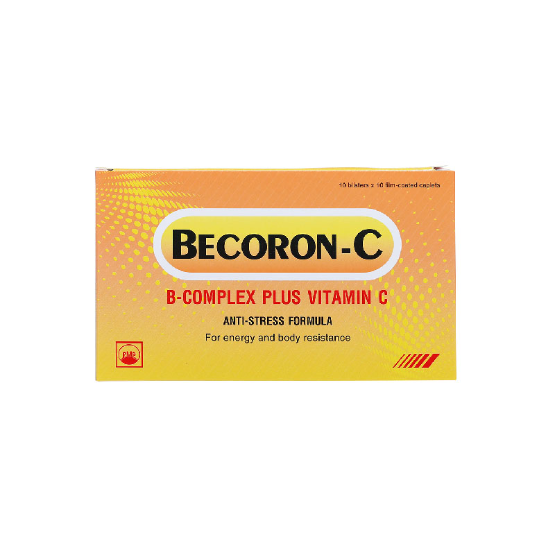 Thuốc bổ sung vitamin tăng đề kháng Becoron-C | Hộp100 viên