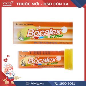 Viên sủi bổ sung vitamin C cho cơ thể Bocalex C 1000
