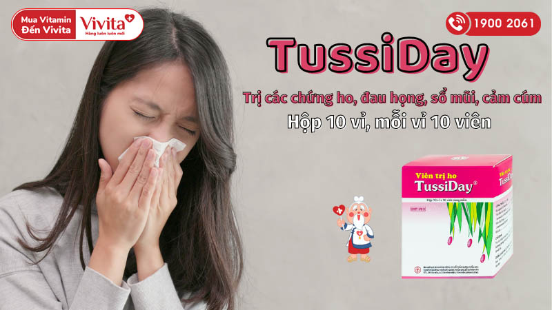 Thuốc trị ho TussiDay