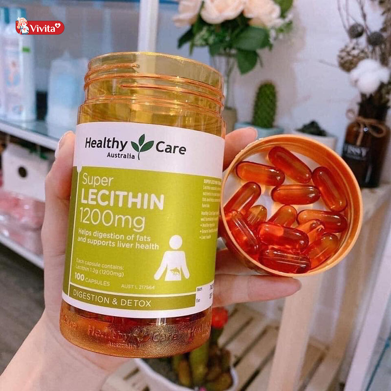 Viên uống Lecithin Healthy Care úc