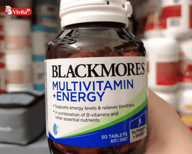 Vitamin tổng hợp cho cả nam và nữ Blackmores Multivitamin+Energy Của Úc