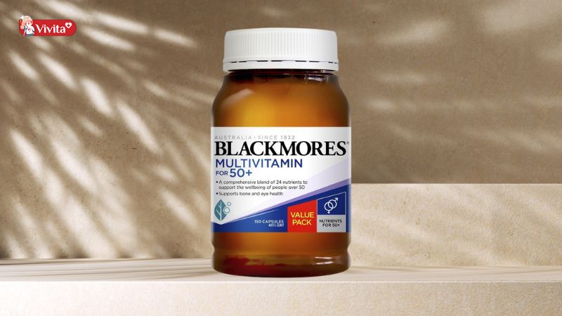 Blackmores Multivitamin for 50+ cho người trên 50 tuổi của ÚC