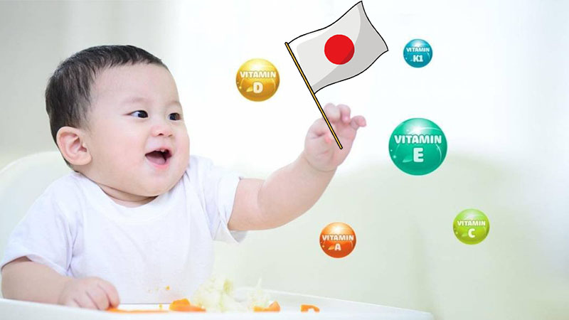 Kẹo Vitamin tổng hợp cho bé Nhật