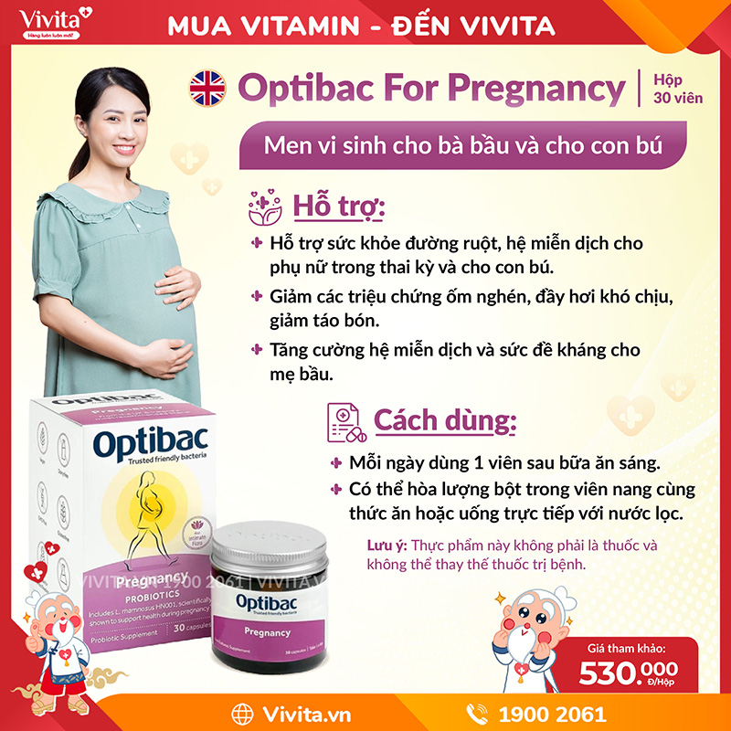 Optibac for pergnancy vivita