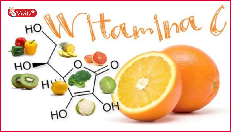 Vitamin C là chất giúp tăng sinh Collagen