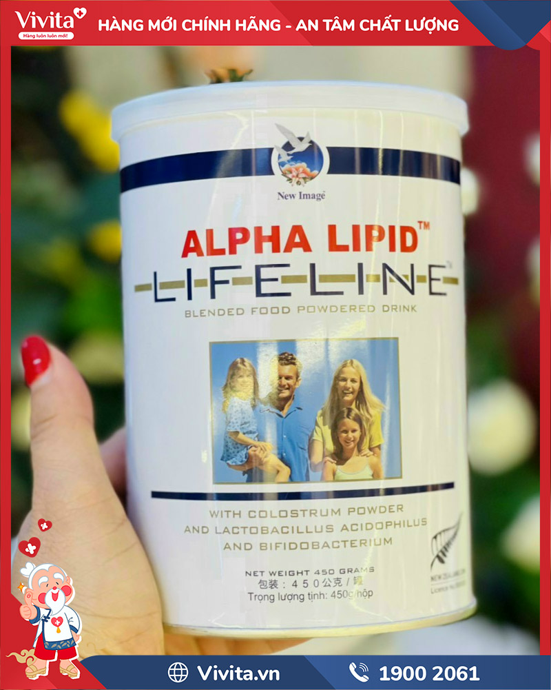 sữa non alpha lipid lifeline có tốt không