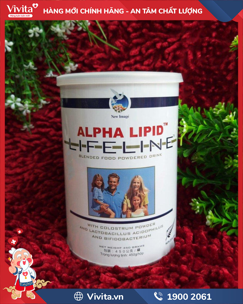 công dụng sữa non alpha lipid lifeline