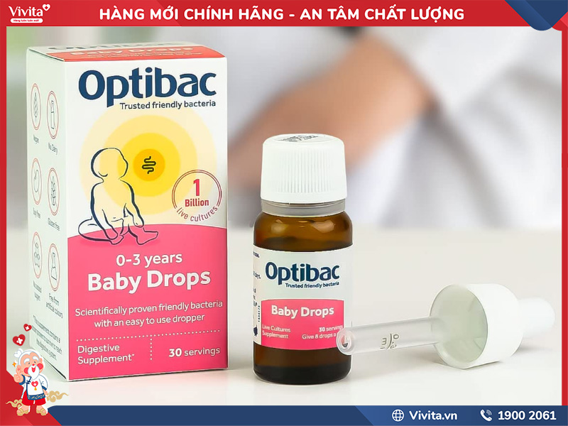 công dụng optibac baby drops