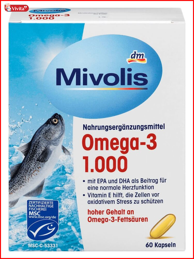 Viên Nang Dầu Cá Omega 3 Mivolis Của Đức