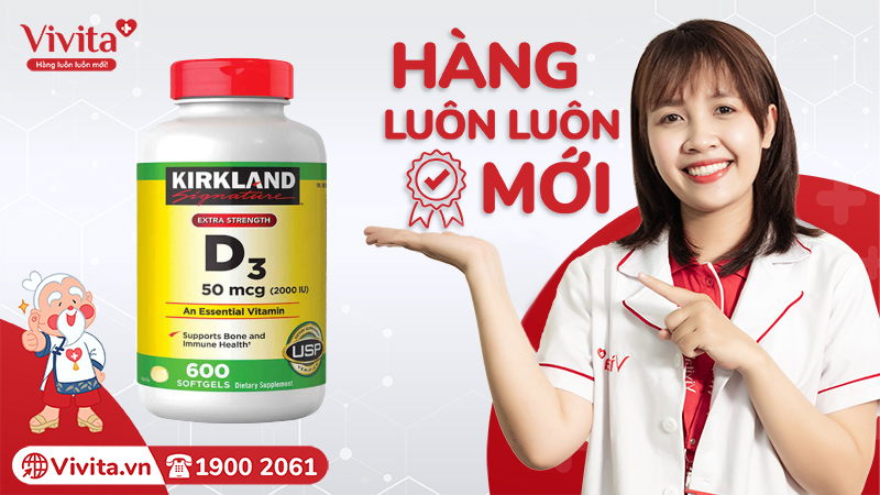 kirkland vitamin d3 50mcg (2000iu) mua ở đâu