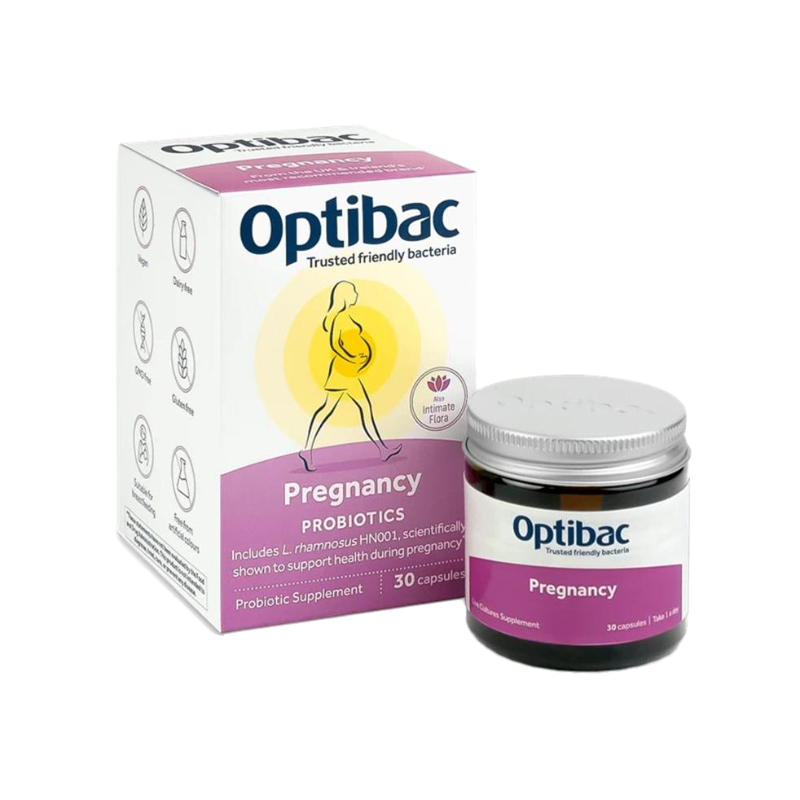 Optibac For Pregnancy Anh Quốc Men Vi Sinh Hỗ Trợ Giảm Triệu Chứng Đầy Hơi Và Tăng Đề Kháng (Hộp 30 viên)