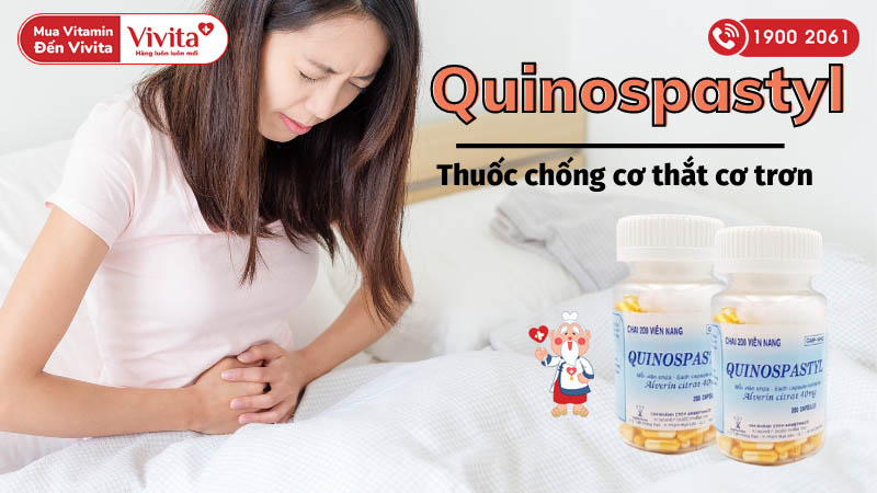 Thuốc chống co thắt cơ trơn tiêu hóa Quinospastyl