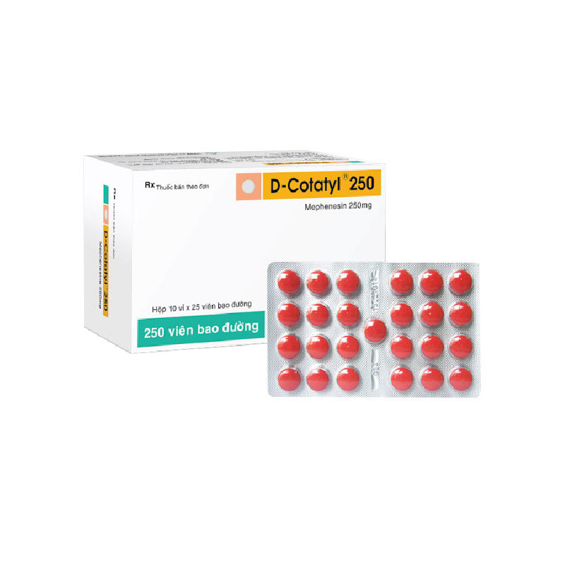 Thuốc trị thoái hóa cột sống D-Cotatyl 250mg | Hộp 250 viên