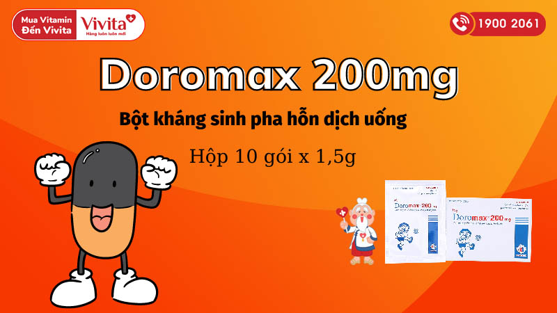 Doromax 200mg là thuốc gì?