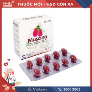 Thuốc trị ho có đờm Muscino